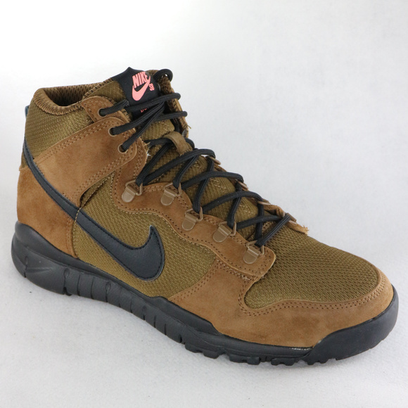 Nike Other - SOLD!! Nike SB Dunk High Boot Military Brwn Shoes